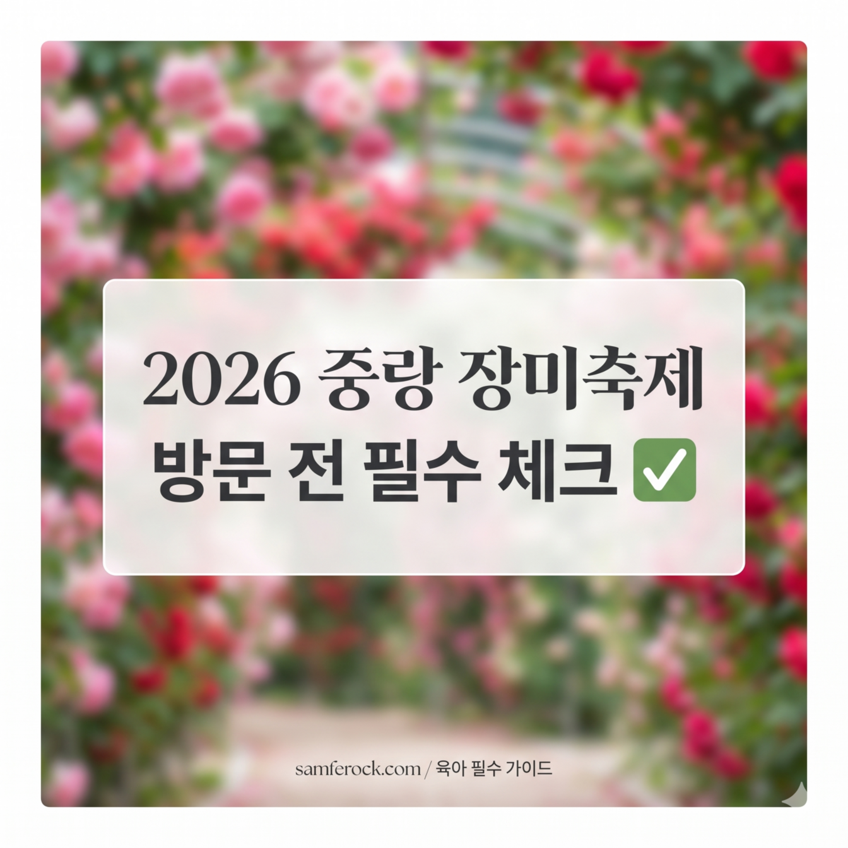 서울 장미축제